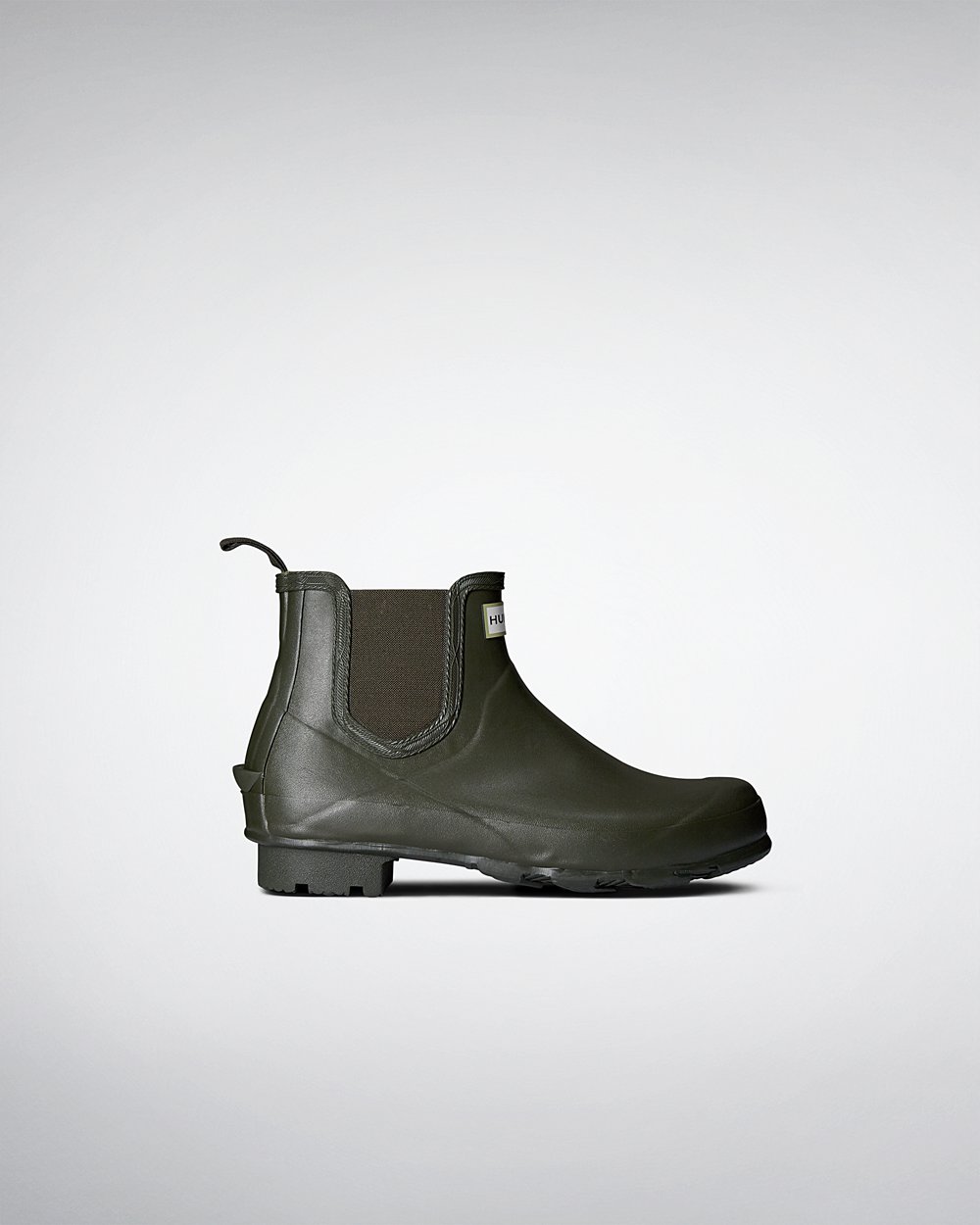 Botas Chelsea Norris Field Hunter Hombre - Verde Oscuro Oliva - 137549XZY